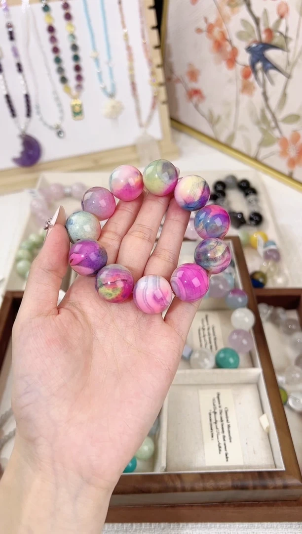 水晶手串未镶嵌天然水晶 多样性发货发其一 颜色微差