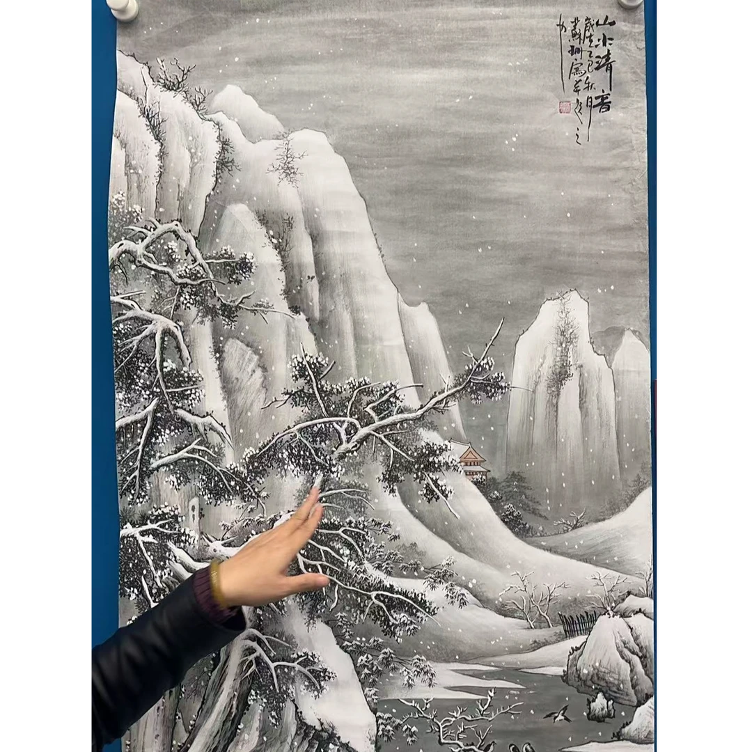 橱窗展示/苏珊（苏三秋）/宣纸国画/不带框