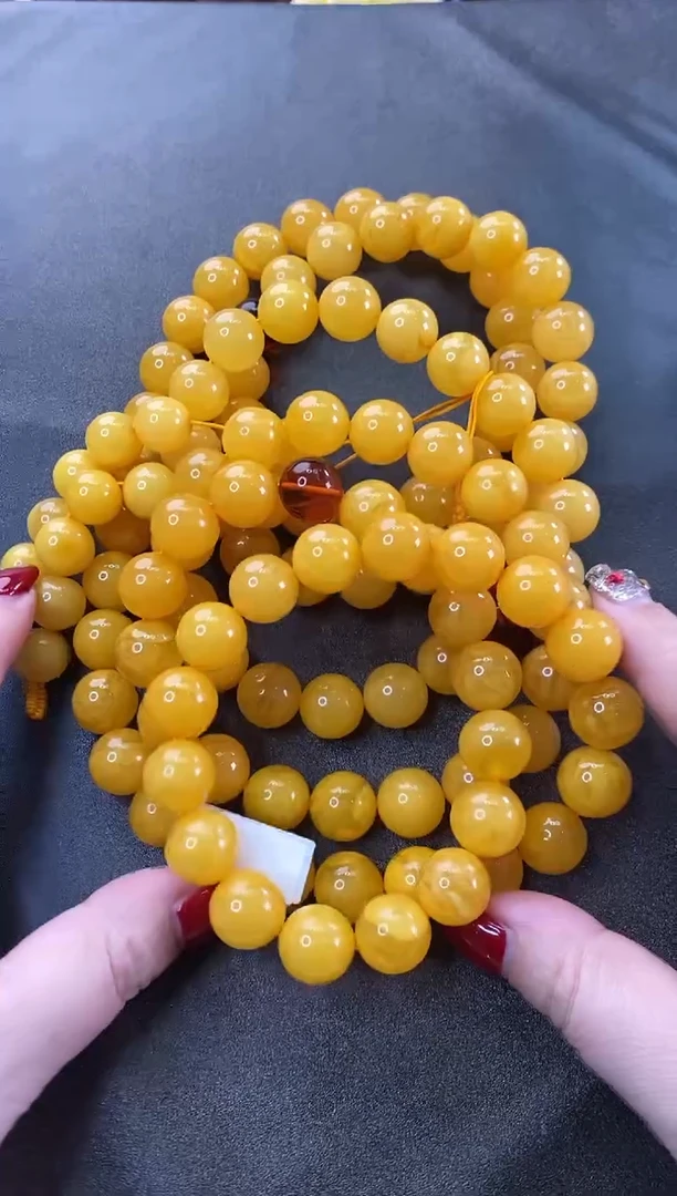 【闪购商品】琥珀颈饰未镶嵌项链