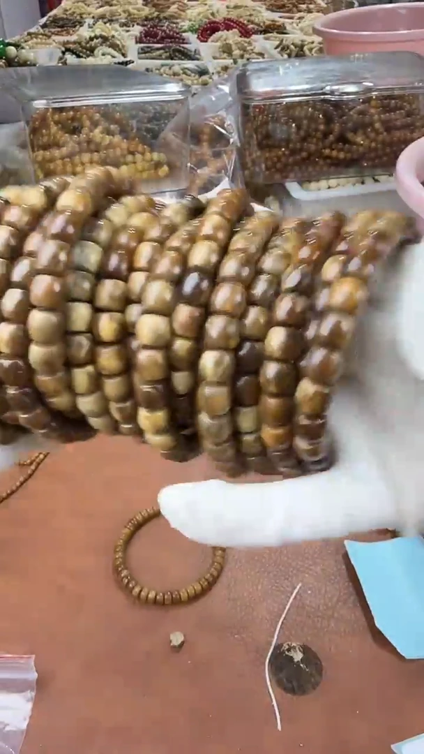 手串库克库克8*9直切异色款单圈