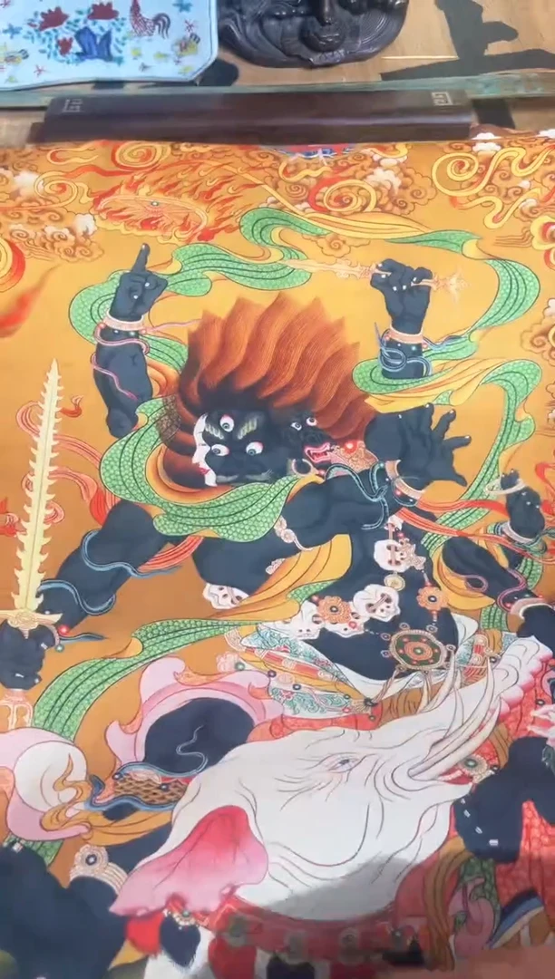 卷轴画卷轴画奥奥的唐卡