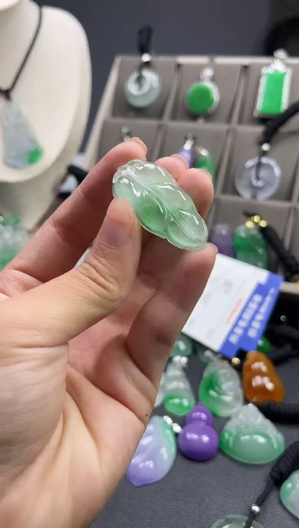 颈饰未镶嵌翡翠  所见即所得 一图一物