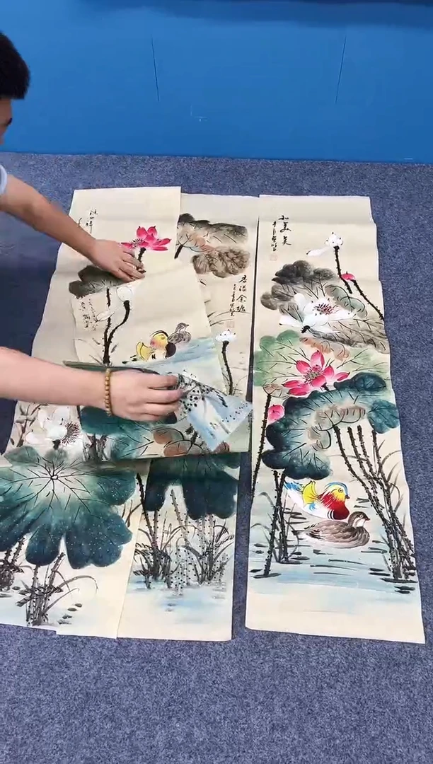 国画国画纯手绘作品欣赏