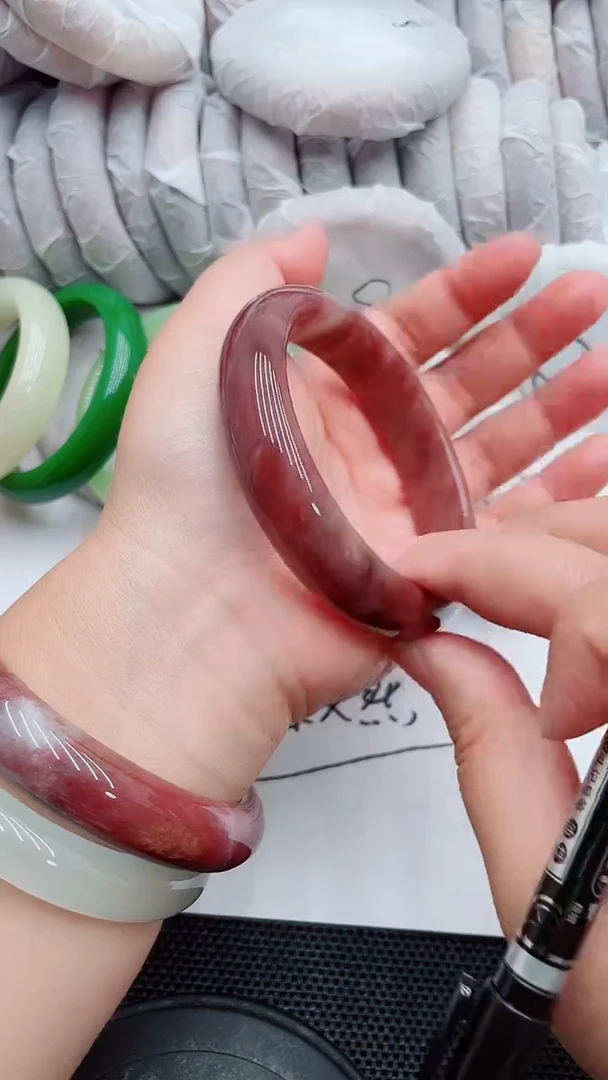 未镶嵌手镯石英质玉80-64-65