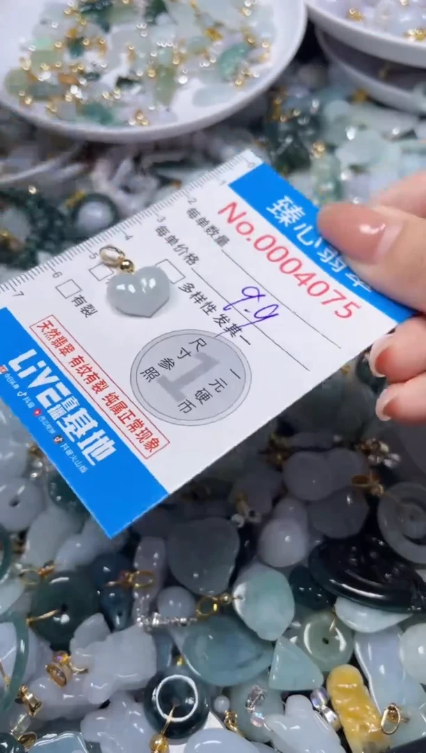 颈饰未镶嵌翡翠4076