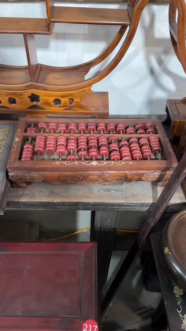 木算盘复古怀旧民间收藏