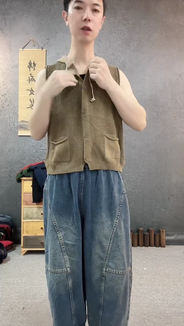 开衫马甲帽衫不退换