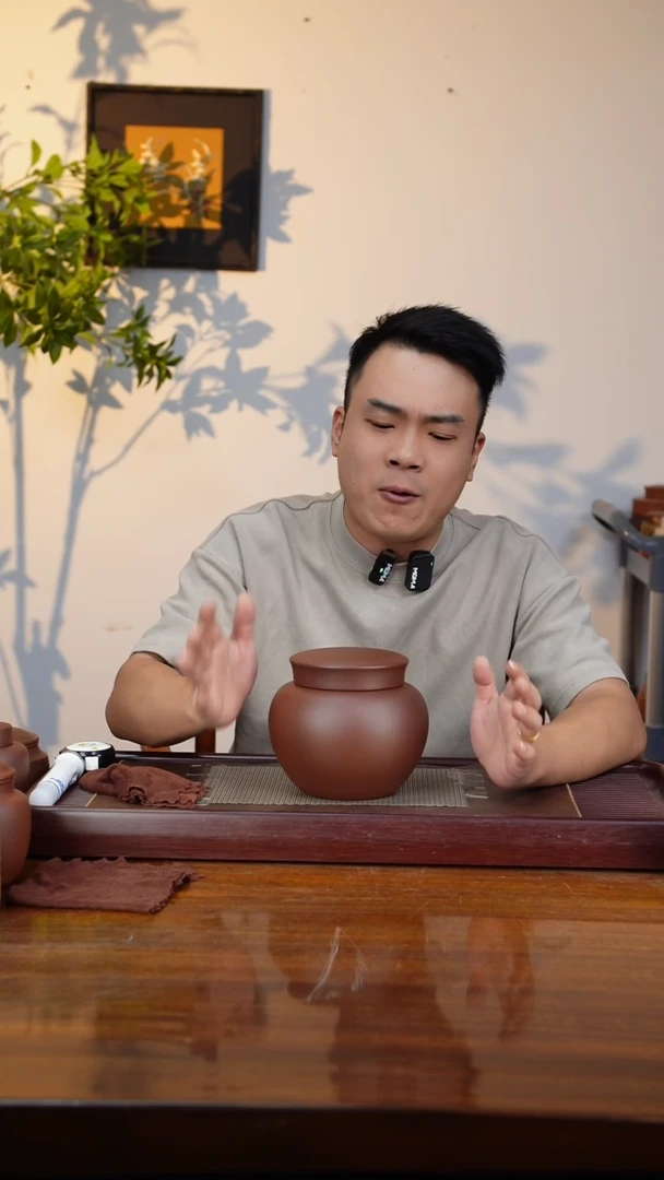 宜兴原矿紫砂茶叶罐