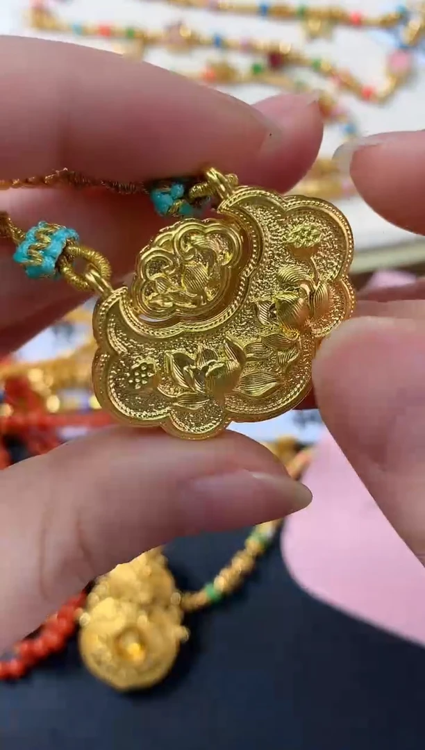 定制足金吊坠(不含链)D39|2699