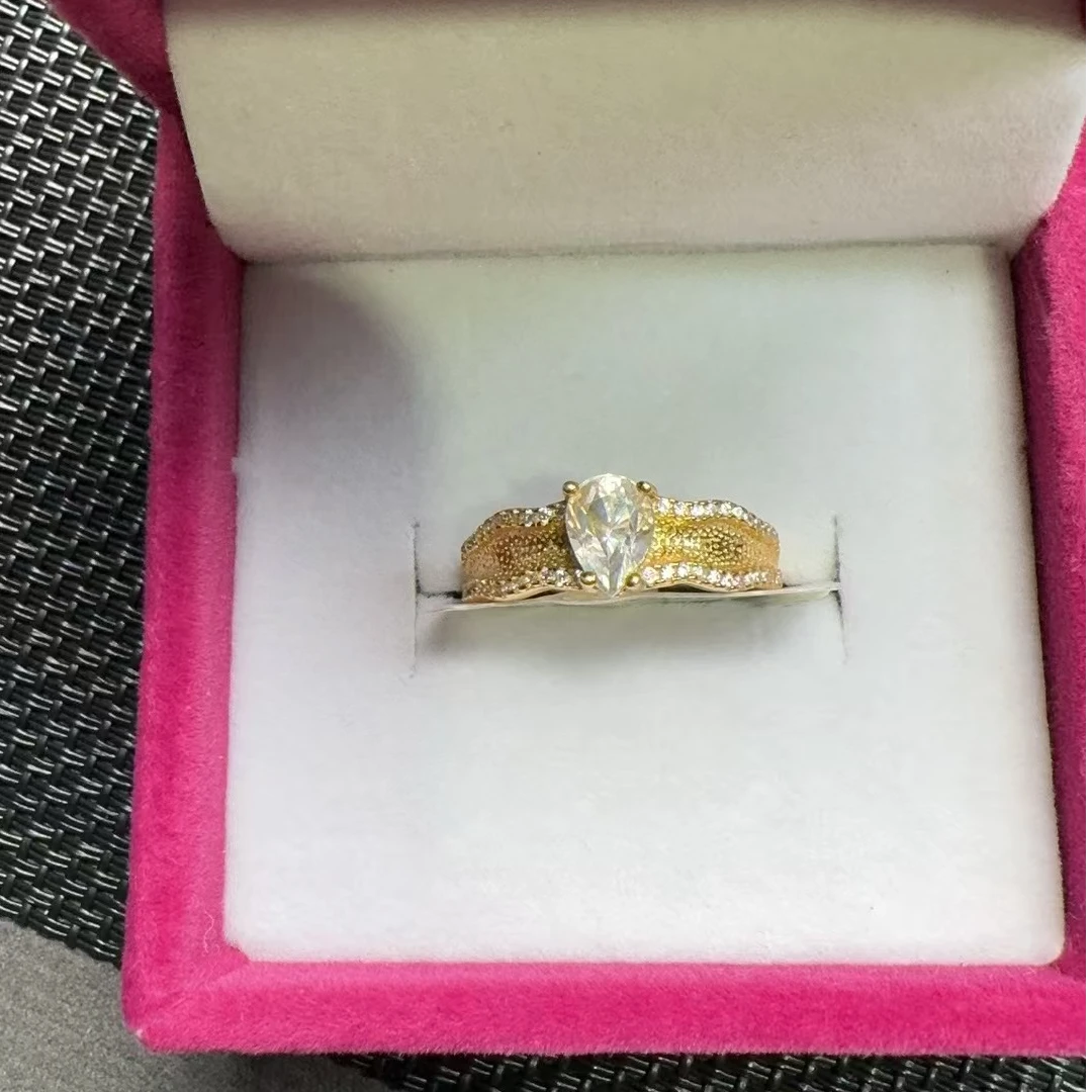 天然彩虹月光石戒指福利