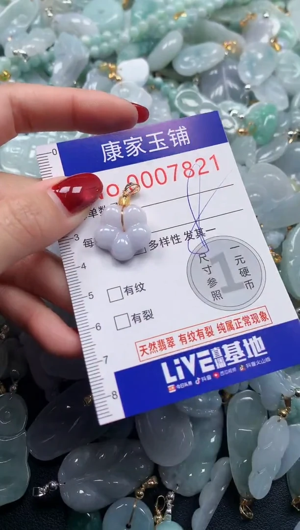 颈饰未镶嵌翡翠7821