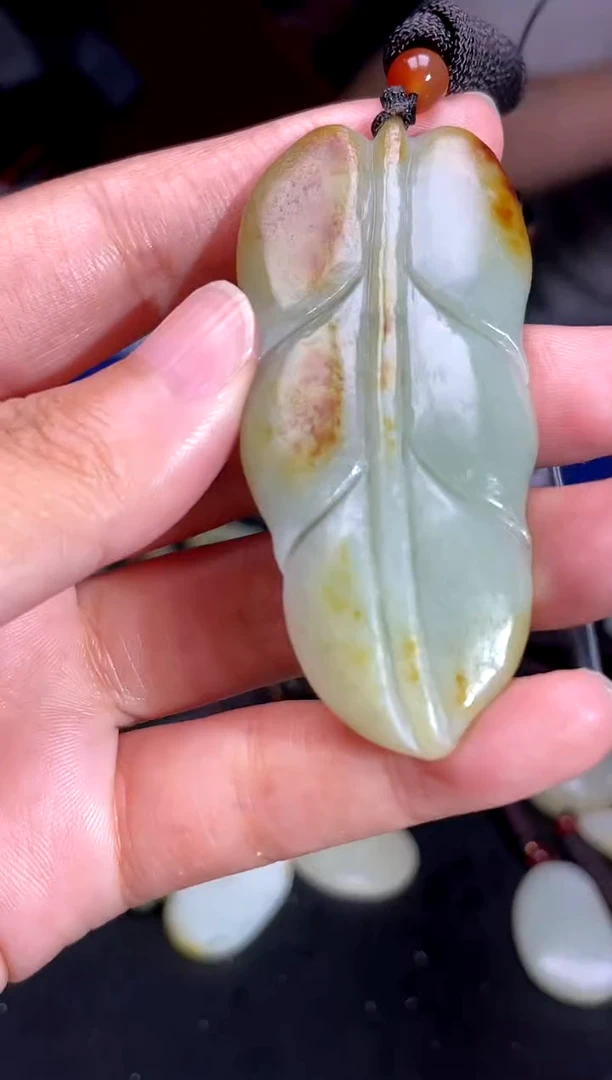 和田玉未镶嵌挂件1
