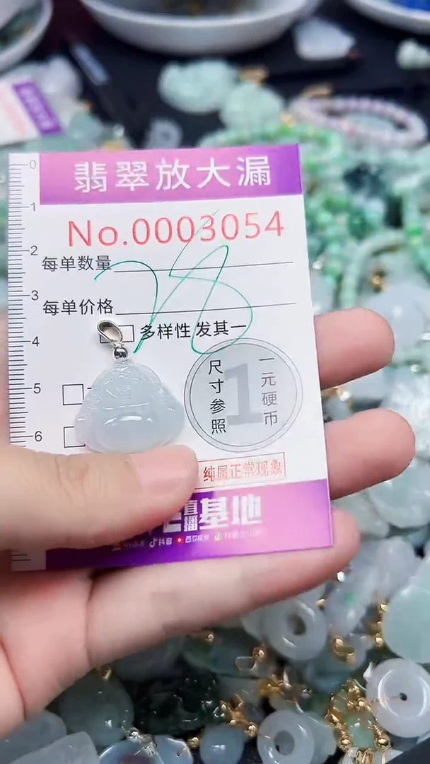 颈饰未镶嵌翡翠3054