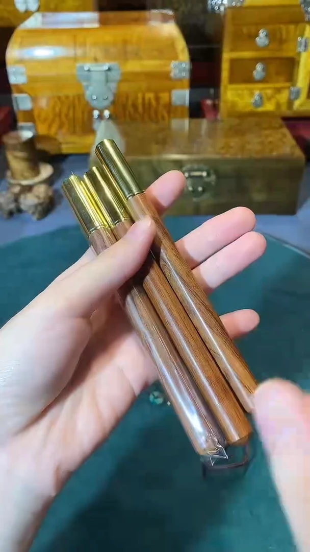 大果紫檀（缅甸花梨）红木，商务笔一只