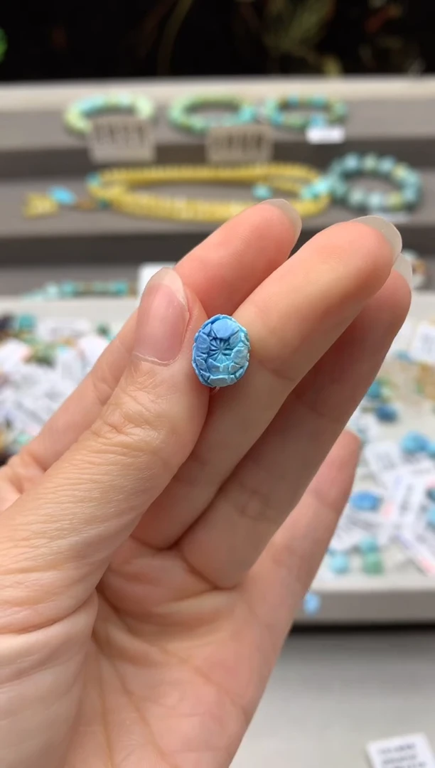 未镶嵌绿松石雕刻Y113