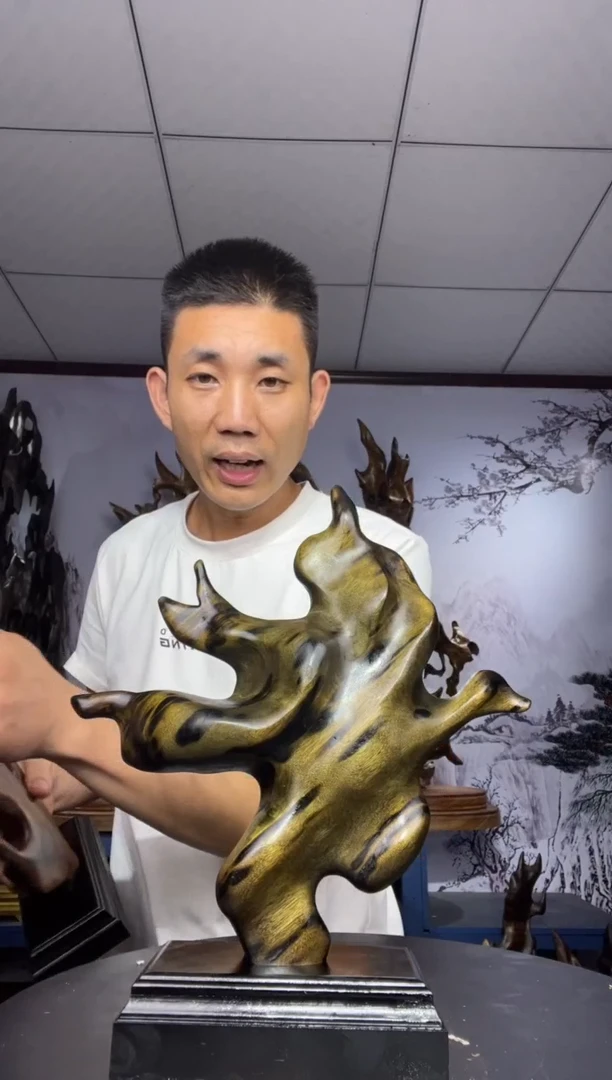 金丝楠木雕款用****5金丝楠木工艺品摆件