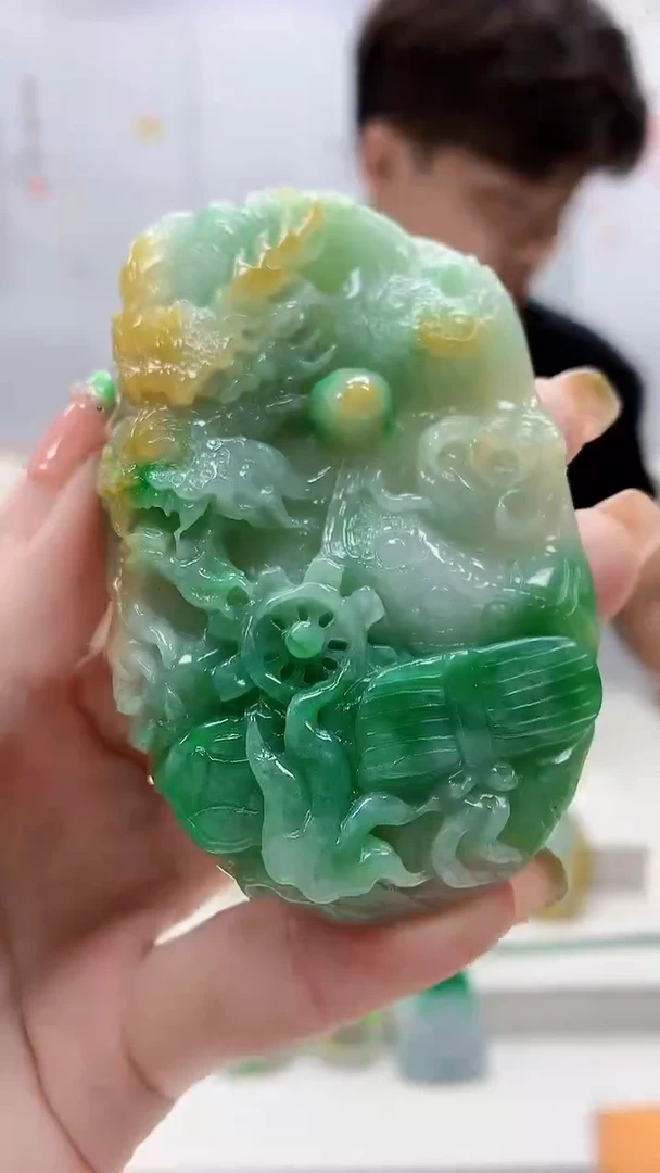 未镶嵌定制翡翠小****?5145ry-毛货挂件