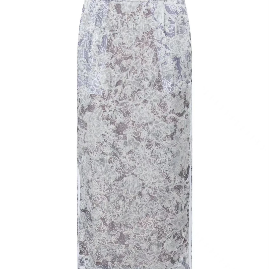 【刘彤推荐】玉琼 丝绒剪花半裙