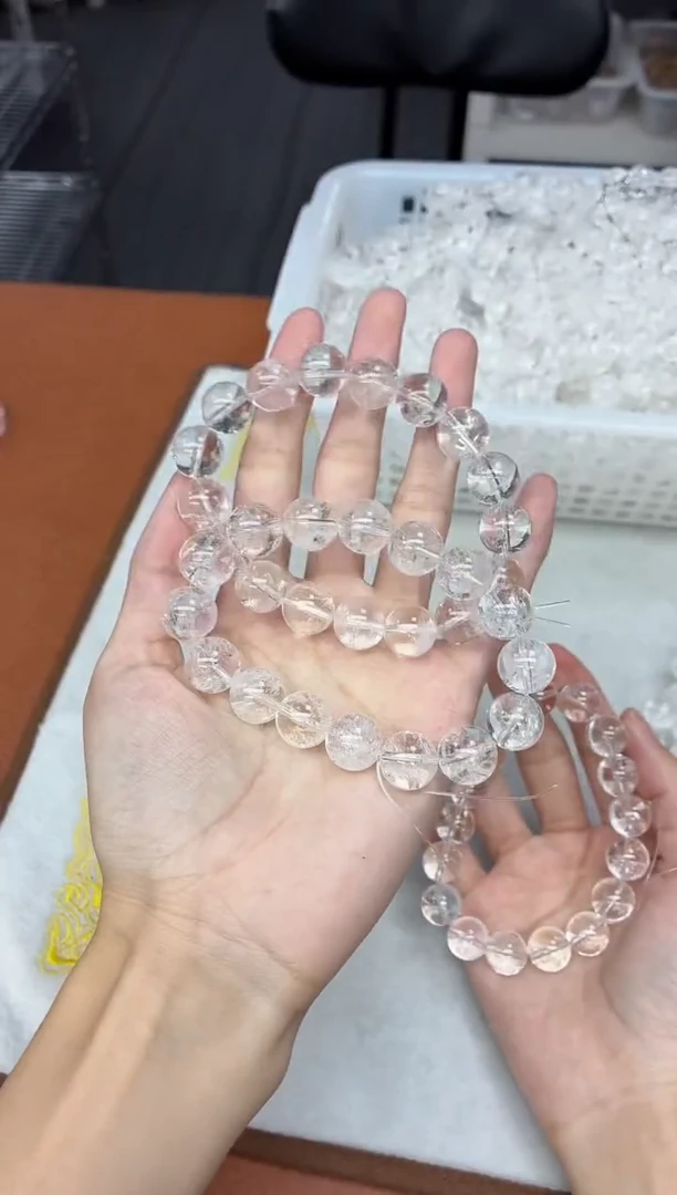 未镶嵌手串水晶喜马拉雅阿赛13mm  多样性发一