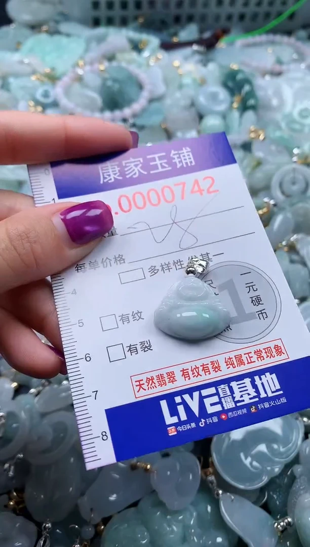 颈饰未镶嵌翡翠742