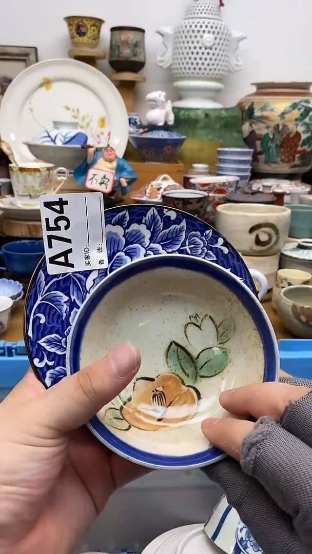 瓷片泥*沙晶禧美瓷精品瓷器754