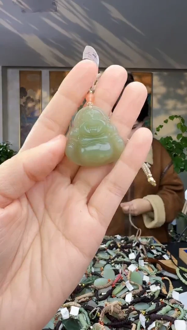 未镶嵌和田玉挂件拍一发一