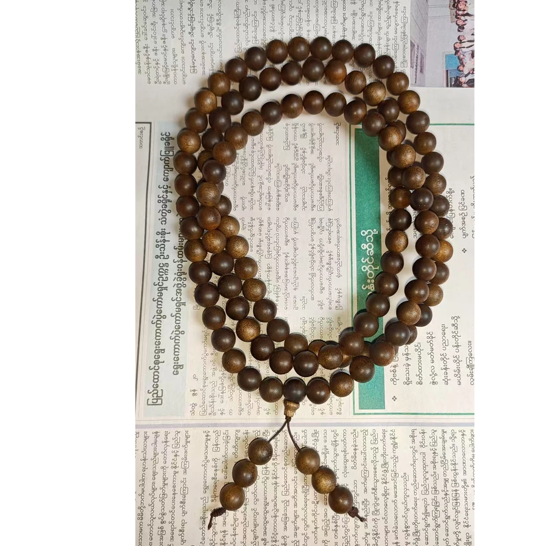 SP51G沉香多圈手串108颗1.2cm（多样性发货）