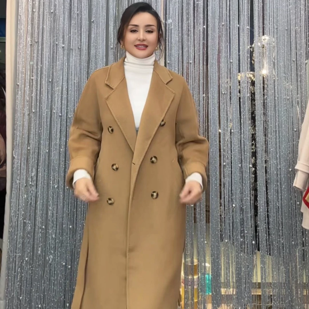 新款爆款休闲羊毛外套