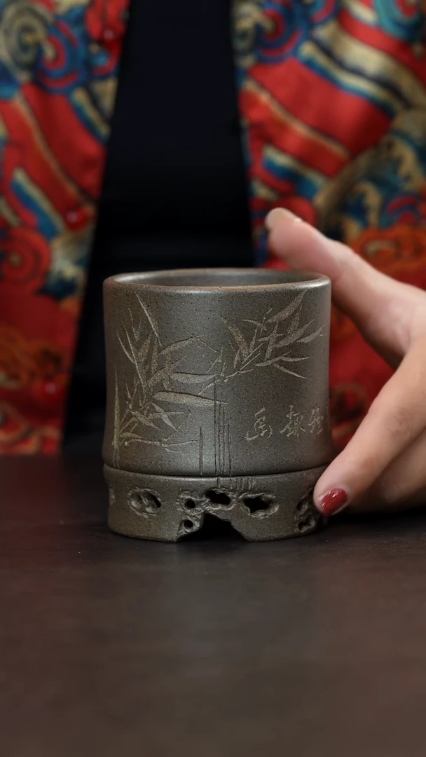 茶杯紫砂宜兴紫砂主人杯