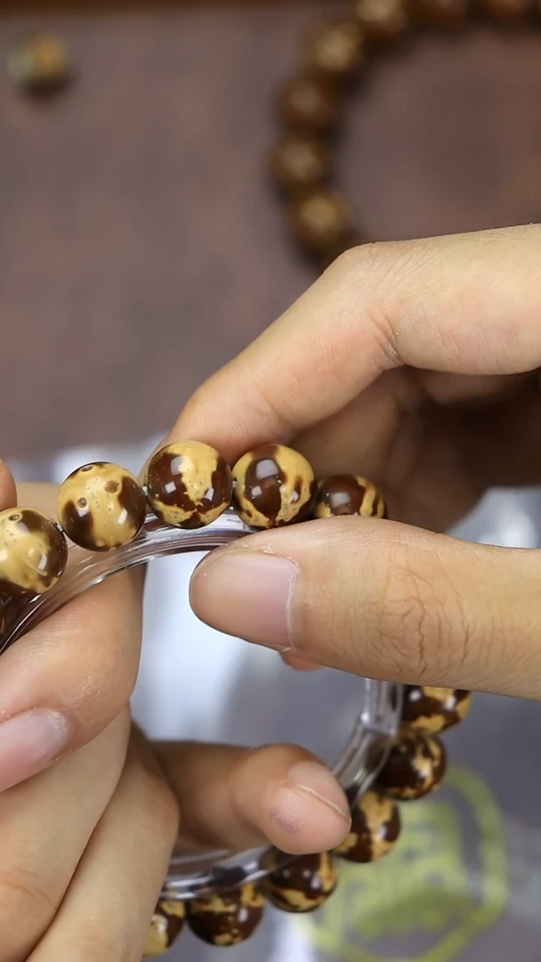 手串紫金鼠GP88紫金鼠圆珠熊猫11MM