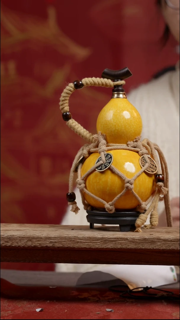 486号大漆酒葫芦一物一图