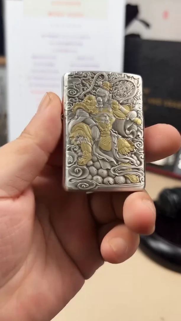 铜封侯拜相-盔甲熏银鎏金（带证书）