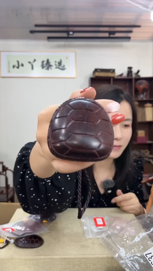乌木类端景台641小叶紫檀富甲摆件木木木