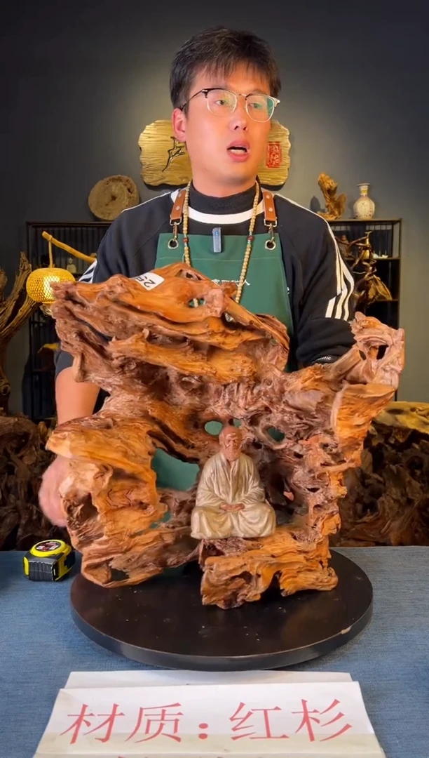 木卢师傅根艺作品（不包含人物摆件）