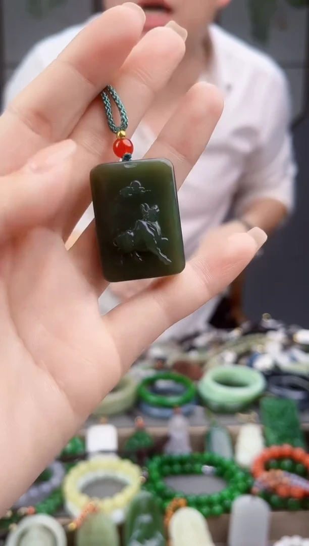 颈饰未镶嵌和田玉 多样性发货拍一发一