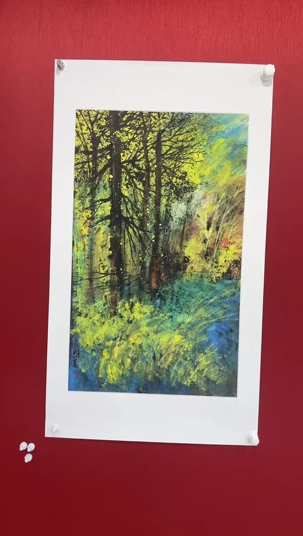 国画杨则袁老师画作