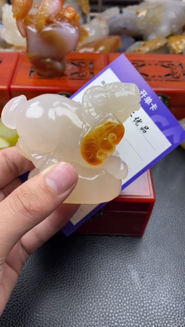 【闪购商品】玛瑙/玉髓手把未镶嵌00