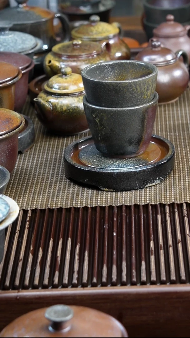 茶壶紫砂W****强柴烧 杯1