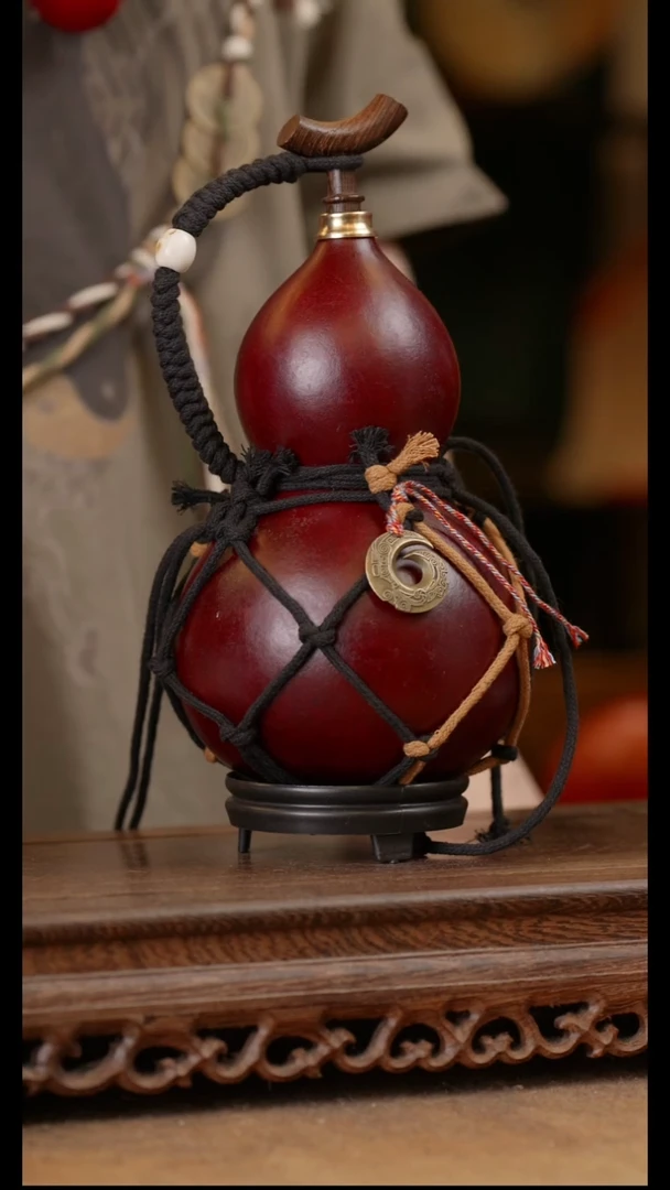 241号精品天然大漆酒葫芦一物一拍~