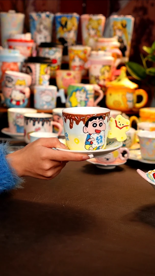 景德镇全手工手绘杯杯