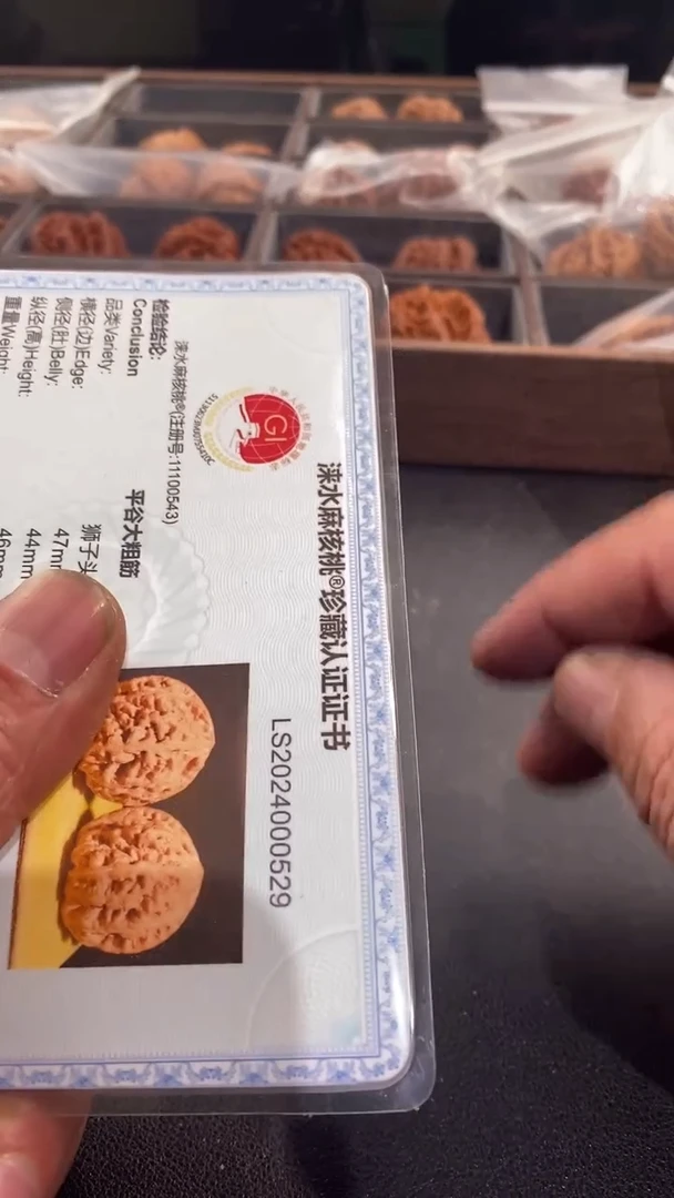 【闪购商品】文玩核桃吊坠47粗筋529