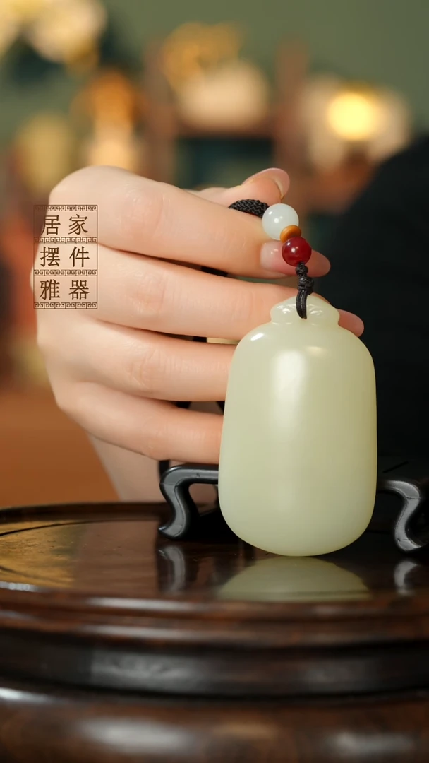 玉《如意手把》摆件