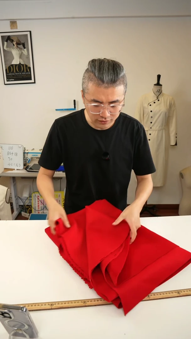 毛料古今纸样布料36