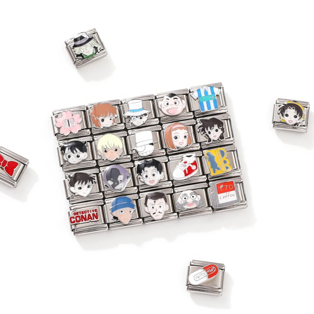 钛钢手链 【名侦系列】流光风diy手链表带戒指不易掉色精致饰品模块