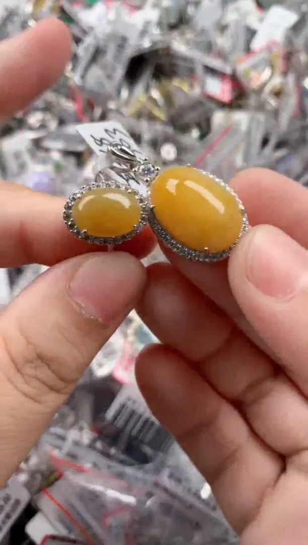 银S925镶嵌戒指翡翠333-----6