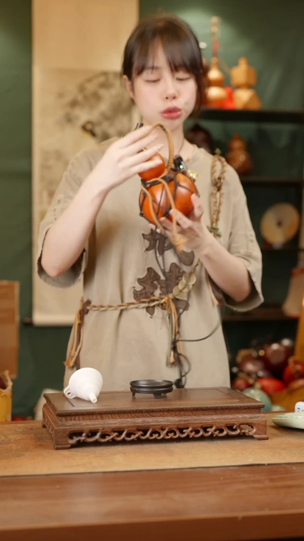 273号精品天然大漆酒葫芦一物一拍~