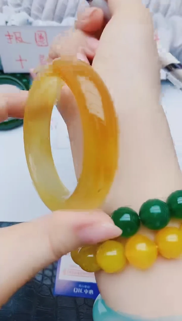 未镶嵌手镯石英质玉z301+58-59