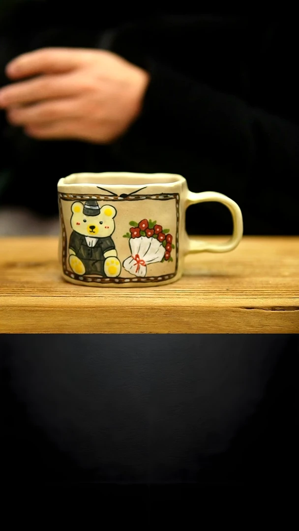 @@陶园瓷舍@@纯手工手绘@高温釉下彩