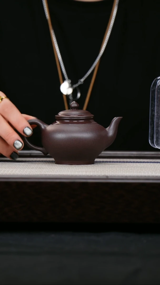 【闪购商品】紫砂茶壶笑樱壶 紫泥福利款