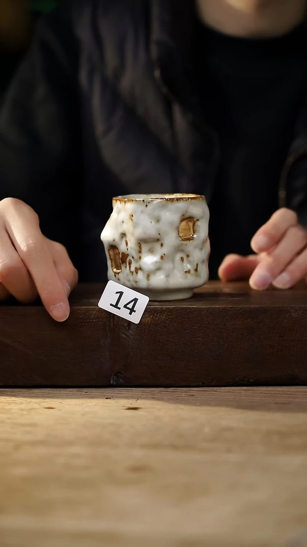 瓷片福利设计师款/手捏杯